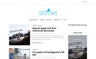 seo-cms.dk screenshot