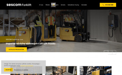 sescomforklift.eu screenshot