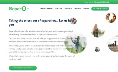 separ8.co.uk screenshot