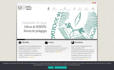 sepedagogia.es screenshot