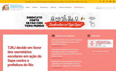 seperj.org.br screenshot