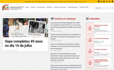 seperj.org.br screenshot