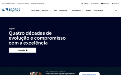 seprol.com.br screenshot