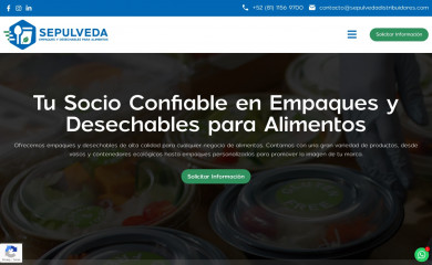 sepulvedadistribuidores.com.mx screenshot