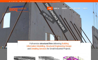 seqdesignanddrafting.com.au screenshot