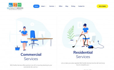 seqfacilityservices.com.au screenshot