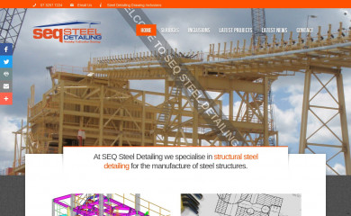 seqsteeldetailing.com.au screenshot
