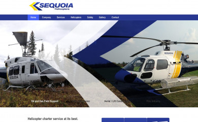 sequoiahelicopters.com screenshot