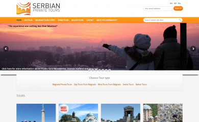 serbianprivatetours.com screenshot