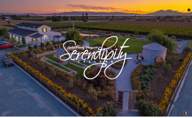 serendipitycellars.wine screenshot