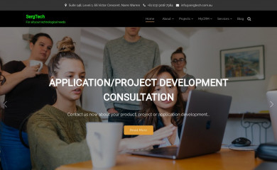 sergtech.com.au screenshot