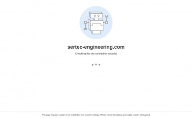 sertec-engineering.com screenshot