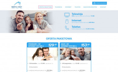 serv-net.pl screenshot
