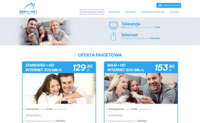 serv-net.pl screenshot