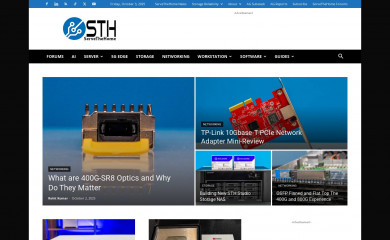 servethehome.com screenshot