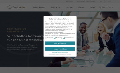 servicevalue.de screenshot