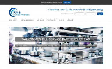 servicepartner-rms.se screenshot