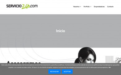 servicio24h.com screenshot