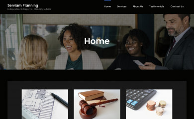 serviamplanning.co.uk screenshot