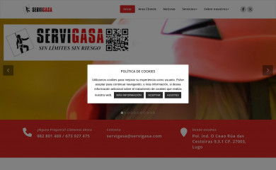 servigasa.es screenshot