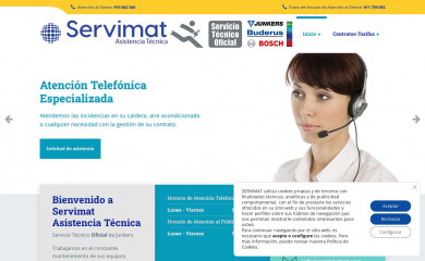 servimatsat.com screenshot