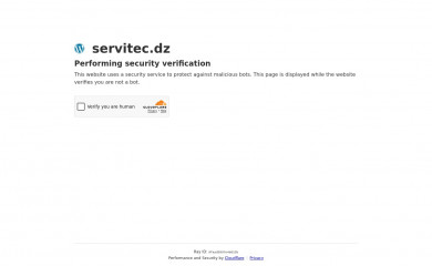 servitec.dz screenshot
