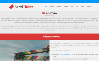 serviticket.com screenshot