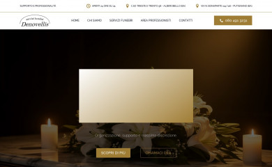 servizifunebridenovellis.it screenshot