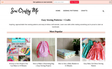 sewcraftyme.com screenshot