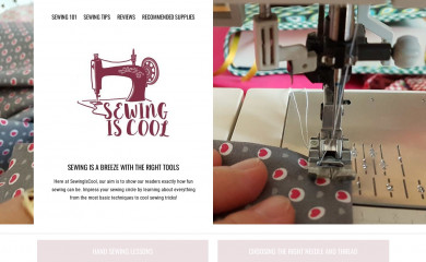 sewingiscool.com screenshot