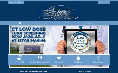 setonimaging.com screenshot