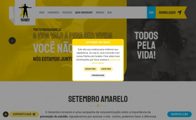 setembroamarelo.org.br screenshot