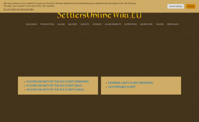 settlersonlinewiki.eu screenshot