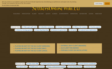 settlersonlinewiki.eu screenshot