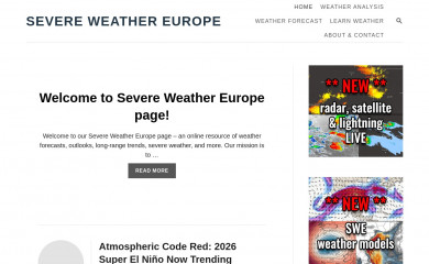 severe-weather.eu screenshot