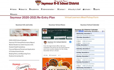 seymourschool.net screenshot