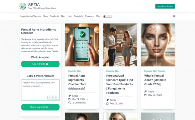 sezia.com screenshot