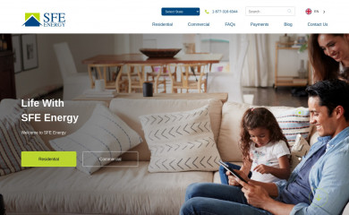 sfeenergy.com screenshot