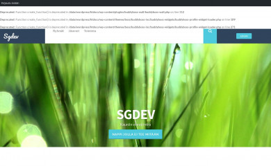 sgdev.fi screenshot