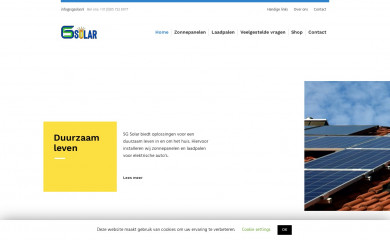 sgsolar.nl screenshot