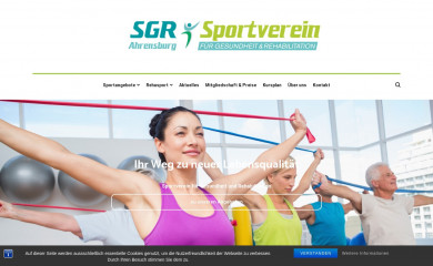 sgr-ahrensburg.de screenshot