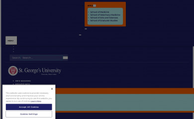 sgu.edu screenshot