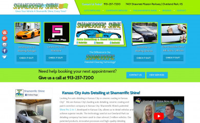 shamerrificshine.com screenshot