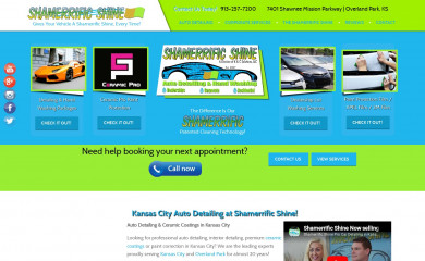 shamerrificshine.com screenshot