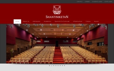 shantiniketankop.edu.in screenshot