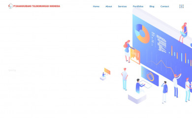 shangtel.co.id screenshot