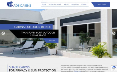 shadecairns.com.au screenshot