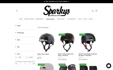 shadowridinggear.com screenshot