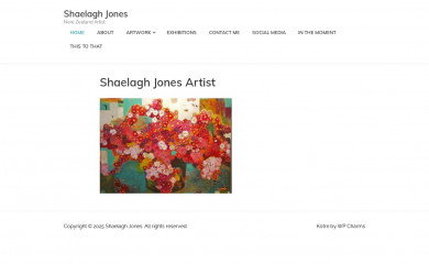 shaelaghjonesart.co.nz screenshot
