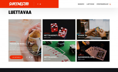 shakkimestari.fi screenshot